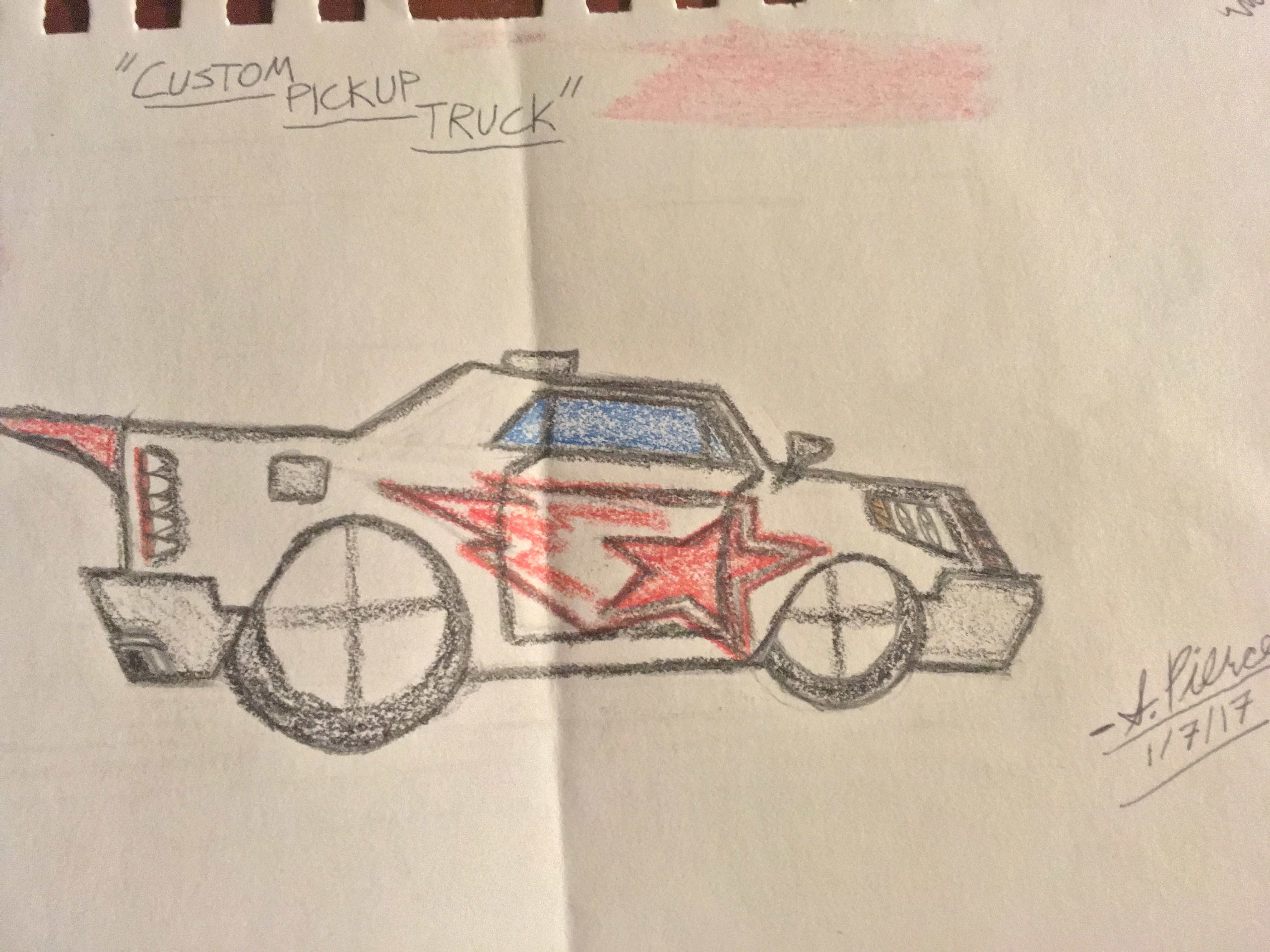 Overdrive Concept Car - Custom Pickup Truck